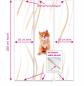 Preview: Lion Katzenbaby Flächenvorhang - 3teiliges Set Flächenvorhang 3er Set, Schiebegardine, Schiebegardinen, blickdicht, Flächenvorhang blickdicht, Schiebevorhang,